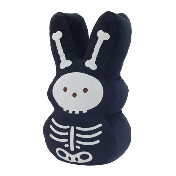 Halloween Peeps Jumbo 24" Skeleton Bunny Plush NEW - Picture 3 of 3